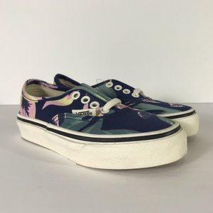 Vans Authentic Vintage Floral Navy Sneakers